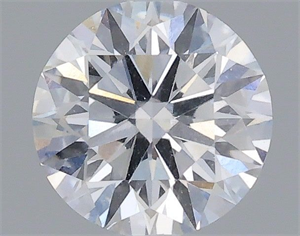 Picture of Natural Diamond 0.50 Carats, Round with Excellent Cut, E Color, SI2 Clarity and Certified by IGI