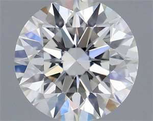 Picture of Natural Diamond 0.50 Carats, Round with Excellent Cut, F Color, VS2 Clarity and Certified by IGI