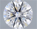 Diamante Natural 0.71 quilates, Redondo , Color E, claridad VS2 y certificado IGI