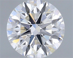 Foto Diamante Natural 0.71 quilates, Redondo , Color E, claridad VS2 y certificado IGI de