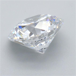 Picture of Lab Grown Diamond 5.13 Carats, Round with Ideal Cut, F Color, VS1 Clarity and Certified by IGI