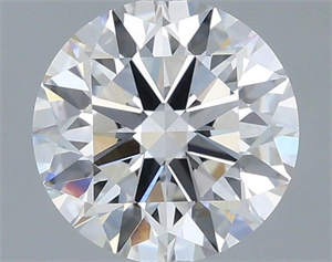Picture of Lab Grown Diamond 1.04 Carats, Round with Ideal Cut, D Color, VVS2 Clarity and Certified by IGI