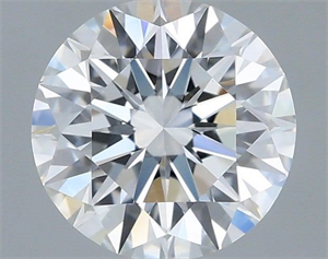 Picture of Lab Grown Diamond 1.05 Carats, Round with Ideal Cut, D Color, VVS2 Clarity and Certified by IGI