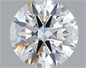 Lab Grown Diamond 2.06 Carats, Round with Ideal Cut, E Color, VVS2 Clarity and Certified by IGI
