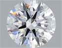Lab Grown Diamond 2.06 Carats, Round with Ideal Cut, E Color, VVS2 Clarity and Certified by IGI