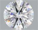Lab Grown Diamond 2.07 Carats, Round with Ideal Cut, E Color, VVS2 Clarity and Certified by IGI