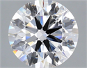 Del inventario de diamantes de laboratorio, 3.04 quilates, Redondo , Color E, claridad SI1 y certificado IGI