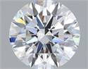 Del inventario de diamantes de laboratorio, 2.05 quilates, Redondo , Color E, claridad VVS2 y certificado IGI