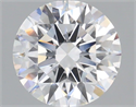 Lab Grown Diamond 2.07 Carats, Round with Ideal Cut, E Color, VVS2 Clarity and Certified by IGI
