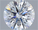 Lab Grown Diamond 0.73 Carats, Round with Ideal Cut, D Color, VVS1 Clarity and Certified by IGI