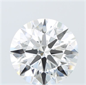 Lab Grown Diamond 4.03 Carats, Round with Ideal Cut, F Color, VS1 Clarity and Certified by IGI