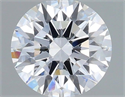 Del inventario de diamantes de laboratorio, 1.11 quilates, Redondo , Color D, claridad VVS2 y certificado IGI