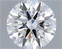 Del inventario de diamantes de laboratorio, 1.00 quilates, Redondo , Color E, claridad VVS2 y certificado IGI