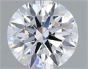 Del inventario de diamantes de laboratorio, 1.02 quilates, Redondo , Color D, claridad VS1 y certificado IGI