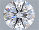 Lab Grown Diamond 2.35 Carats, Round with Excellent Cut, E Color, VVS1 Clarity and Certified by IGI