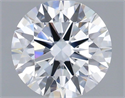 Del inventario de diamantes de laboratorio, 1.07 quilates, Redondo , Color D, claridad VVS2 y certificado IGI