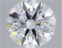 Del inventario de diamantes de laboratorio, 3.09 quilates, Redondo , Color D, claridad VVS2 y certificado IGI