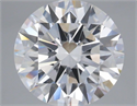 Lab Grown Diamond 5.53 Carats, Round with Ideal Cut, D Color, VS1 Clarity and Certified by IGI