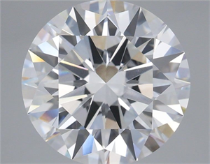 Picture of Lab Grown Diamond 5.53 Carats, Round with Ideal Cut, D Color, VS1 Clarity and Certified by IGI