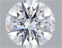 Lab Grown Diamond 3.08 Carats, Round with Ideal Cut, F Color, VVS2 Clarity and Certified by IGI