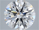 Lab Grown Diamond 3.09 Carats, Round with Ideal Cut, F Color, VVS2 Clarity and Certified by IGI