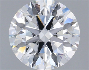 Picture of Lab Grown Diamond 1.42 Carats, Round with Ideal Cut, D Color, VVS2 Clarity and Certified by IGI