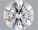 Lab Grown Diamond 3.08 Carats, Round with Ideal Cut, D Color, VVS2 Clarity and Certified by IGI