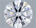Lab Grown Diamond 3.54 Carats, Round with Ideal Cut, E Color, VVS2 Clarity and Certified by IGI