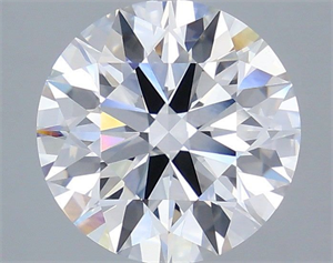 Picture of Lab Grown Diamond 3.54 Carats, Round with Ideal Cut, E Color, VVS2 Clarity and Certified by IGI