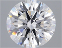 Del inventario de diamantes de laboratorio, 4.07 quilates, Redondo , Color E, claridad VS2 y certificado IGI