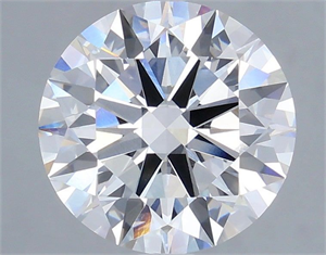Picture of Lab Grown Diamond 4.56 Carats, Round with Ideal Cut, E Color, VVS2 Clarity and Certified by IGI