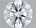 Lab Grown Diamond 3.56 Carats, Round with Ideal Cut, E Color, VVS2 Clarity and Certified by IGI