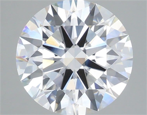 Picture of Lab Grown Diamond 3.56 Carats, Round with Ideal Cut, E Color, VVS2 Clarity and Certified by IGI