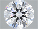 Lab Grown Diamond 3.37 Carats, Round with Ideal Cut, F Color, VVS2 Clarity and Certified by IGI