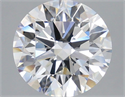 Lab Grown Diamond 3.52 Carats, Round with Ideal Cut, E Color, VVS2 Clarity and Certified by IGI