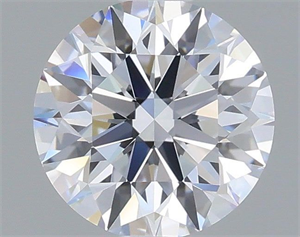 Picture of Lab Grown Diamond 1.06 Carats, Round with Ideal Cut, F Color, VVS2 Clarity and Certified by IGI