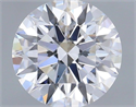 Del inventario de diamantes de laboratorio, 0.71 quilates, Redondo , Color E, claridad VS2 y certificado IGI