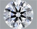 Del inventario de diamantes de laboratorio, 1.03 quilates, Redondo , Color D, claridad VS2 y certificado IGI