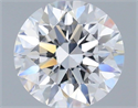 Del inventario de diamantes de laboratorio, 1.03 quilates, Redondo , Color D, claridad VS2 y certificado IGI