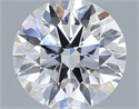 Del inventario de diamantes de laboratorio, 1.02 quilates, Redondo , Color D, claridad VS2 y certificado IGI