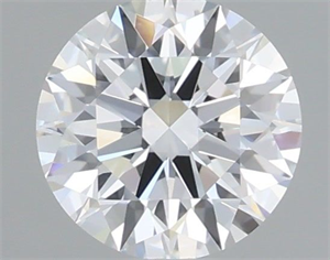 Picture of Lab Grown Diamond 1.05 Carats, Round with Ideal Cut, F Color, VVS1 Clarity and Certified by IGI