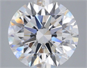 Lab Grown Diamond 3.02 Carats, Round with Ideal Cut, D Color, VS1 Clarity and Certified by IGI