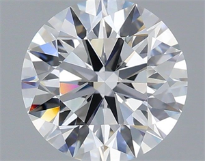 Picture of Lab Grown Diamond 1.02 Carats, Round with Ideal Cut, D Color, VVS1 Clarity and Certified by IGI