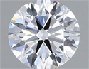 Del inventario de diamantes de laboratorio, 1.03 quilates, Redondo , Color D, claridad VVS2 y certificado IGI