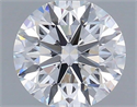 Del inventario de diamantes de laboratorio, 1.01 quilates, Redondo , Color D, claridad VVS2 y certificado IGI