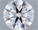 Del inventario de diamantes de laboratorio, 1.04 quilates, Redondo , Color D, claridad VVS2 y certificado IGI