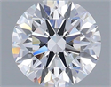 Del inventario de diamantes de laboratorio, 1.03 quilates, Redondo , Color D, claridad VVS2 y certificado IGI