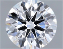 Del inventario de diamantes de laboratorio, 1.03 quilates, Redondo , Color D, claridad VVS2 y certificado IGI