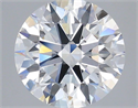 Del inventario de diamantes de laboratorio, 3.09 quilates, Redondo , Color D, claridad VVS2 y certificado IGI