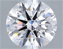 Del inventario de diamantes de laboratorio, 2.09 quilates, Redondo , Color D, claridad VVS2 y certificado IGI